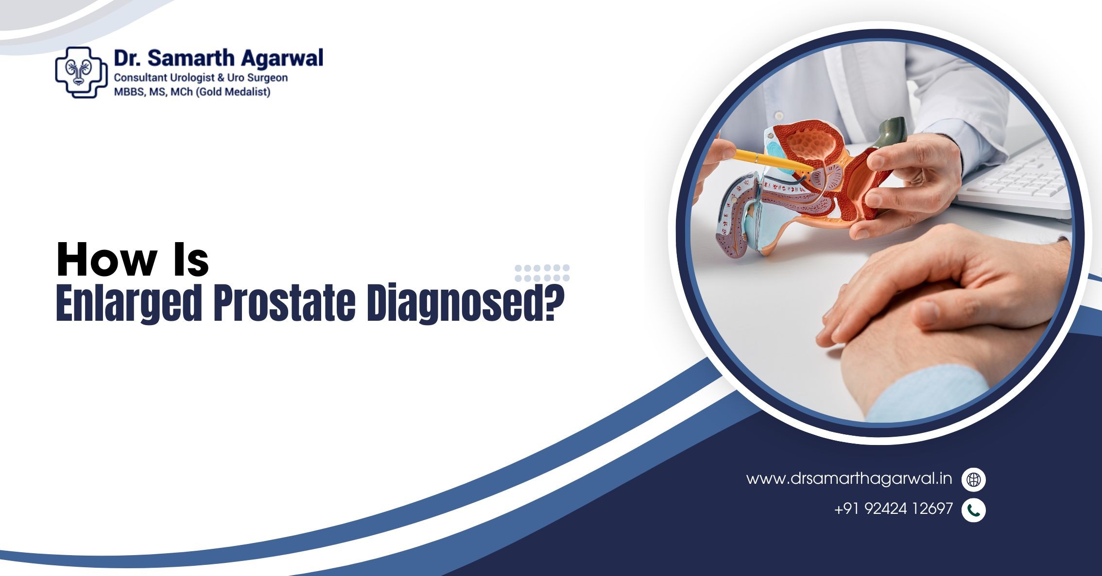 How Is an Enlarged Prostate Diagnosed?